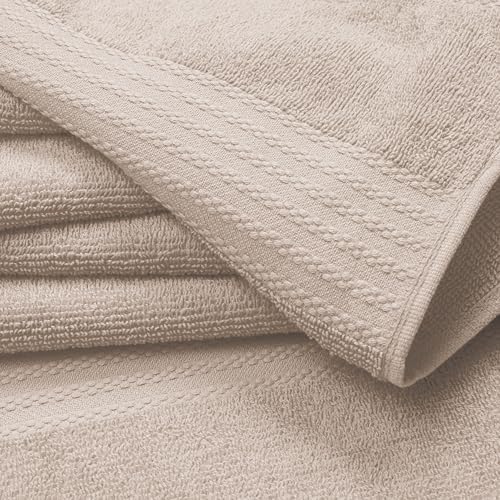 GLAMBURG Ultra Soft 8-Piece Towel Set - Image 2
