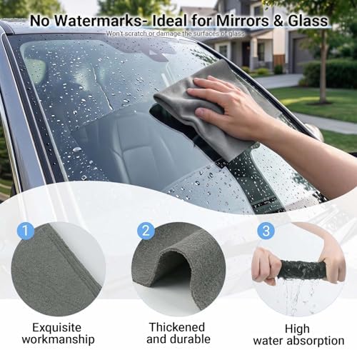 Microfiber Cleaning Cloth, 7 Pack Multi-Size - Image 2