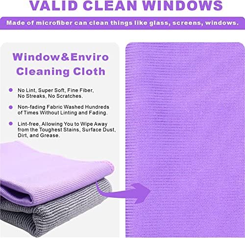 Longmann NorwexWindow Cleaning Cloth, Glass Cloth, Only Use Water, No Chemical - Image 3