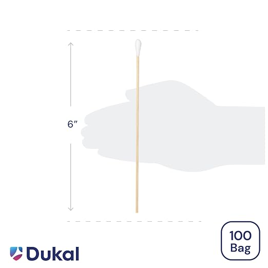 Dukal 9006-BX Cotton Tipped Applicator, Non-Sterile - Image 2