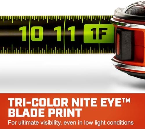Crescent Lufkin 16' SHOCKFORCE NITE EYE Magnetic Tape | LM1316B-02 - Image 2