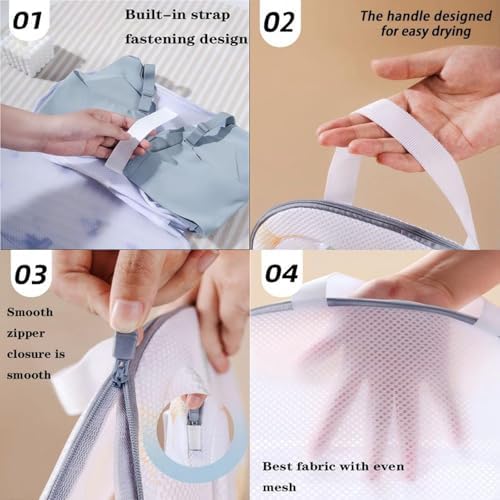4Pcs Bra Laundry Bag Mesh Laundry Bags - Image 4