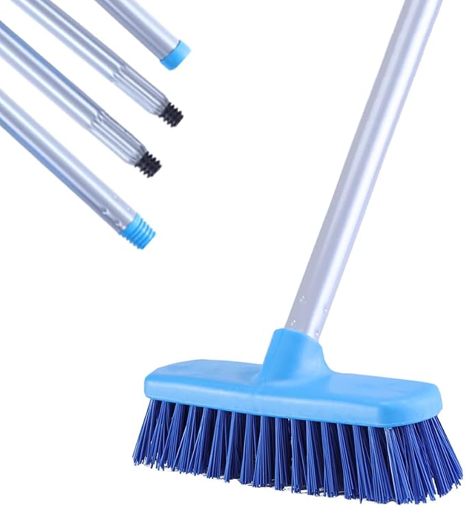 YONILL Deck Scrub Brush with Long Handle by YONILL