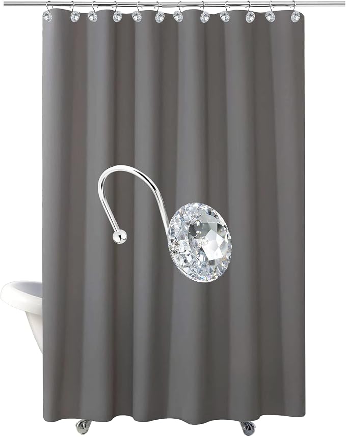 12PCS Shower Curtain Hooks Rings - Image 8