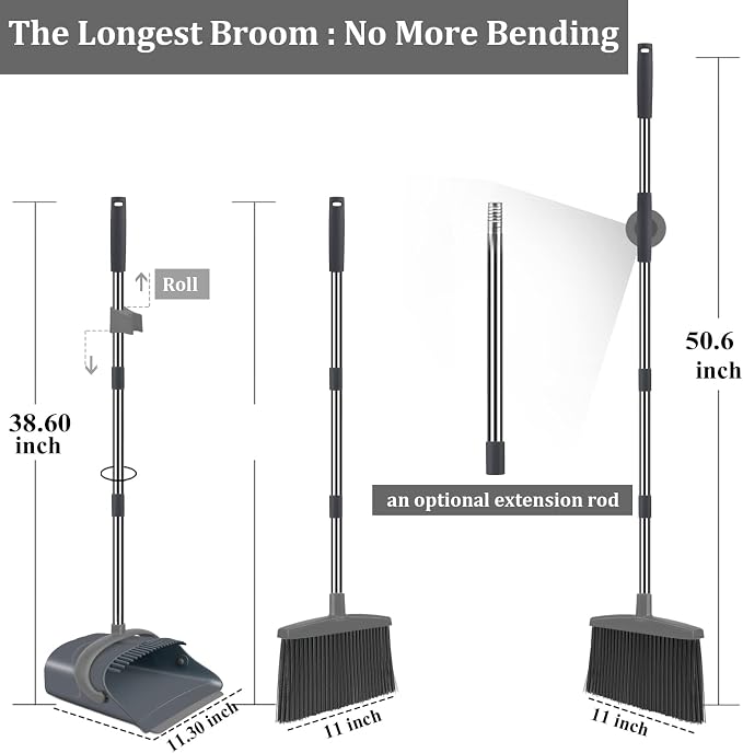 Ivandar Broom and Dustpan Set, Dust pan - Image 2