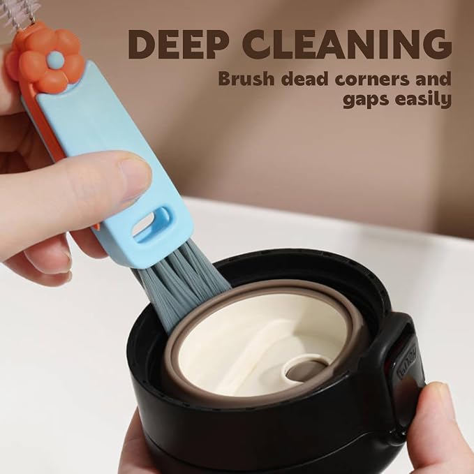 HRXFOZ 3 in 1 Multifunctional Cleaning Brush, Crevice Cleaner - Image 6