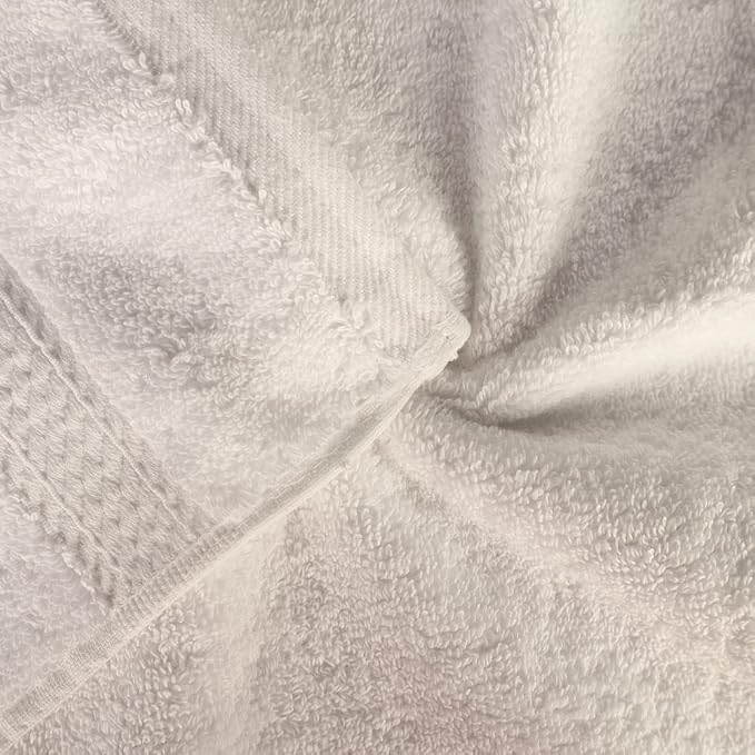 Superior Egyptian Cotton Plush & Absorbent, Face Towel Set of 6, Cream | Quick - Image 4