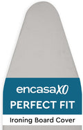 Encasa XO Ironing Board Cover and Pad, Wide 49"x18" by EncasaXO
