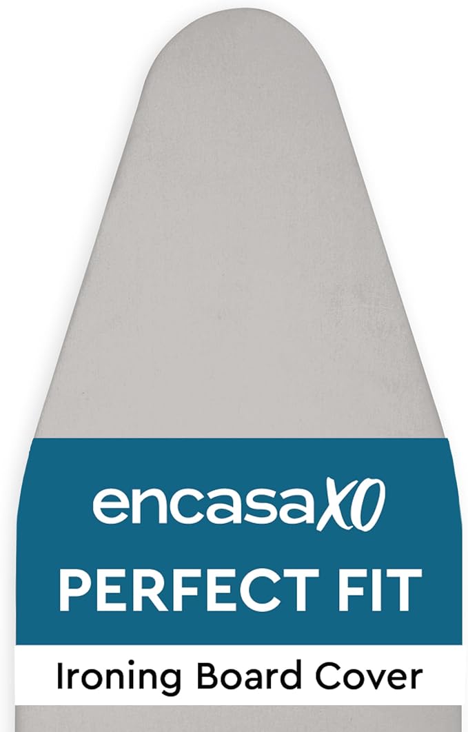 Encasa XO Ironing Board Cover and Pad, Wide 49"x18" by EncasaXO