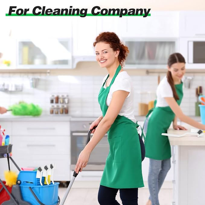 Yinkin 24 Pcs Kitchen Scrub Brushes Cleaning, Right Angle Mini - Image 7