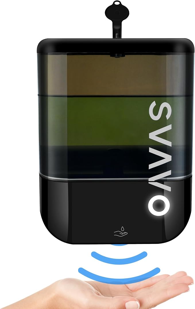 SVAVO Automatic Soap Dispenser Touchless, Hand Sanitizer Dispenser Wall Mount - Image 9