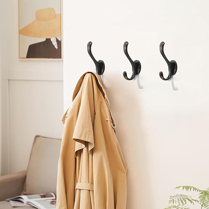 Coat Hooks 2 Pack Hardware Towel Hooks - Image 4