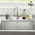 Drying Stone Faucet Mat for Kitchen Sink, Trays Diatomite Quick Dry Around by NSVNSV