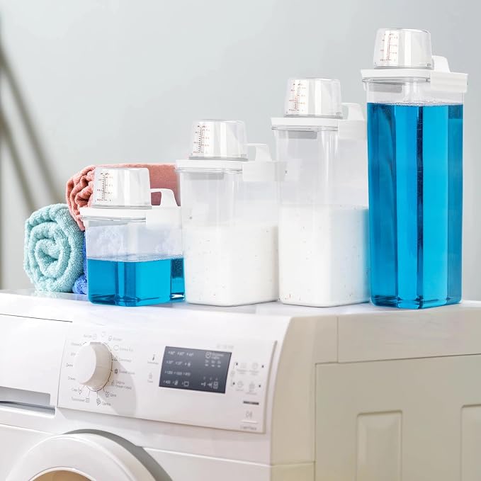 Laundry Detergent Dispenser-2 Pack, 98 oz Detergent Dispenser - Image 6