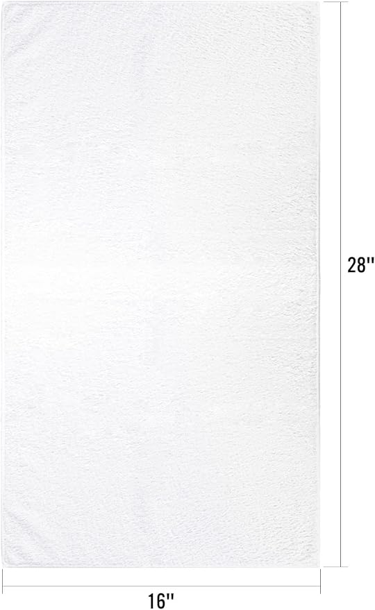 Orighty White Hand Towels Bulk, 16x28 inch | Quick Drying & Absorbent, - Image 3