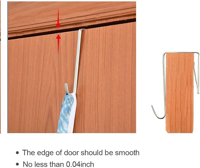 1PC Hanging Laundry Hamper Bag Over the Door Laundry Hamper Wall Hamper Large - Image 5