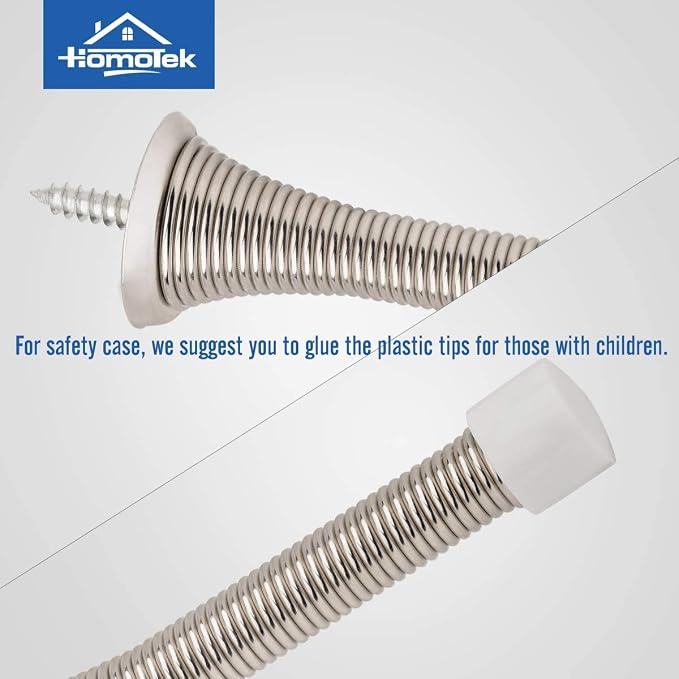 HOMOTEK 1 Pack Spring Door Stopper - Image 4