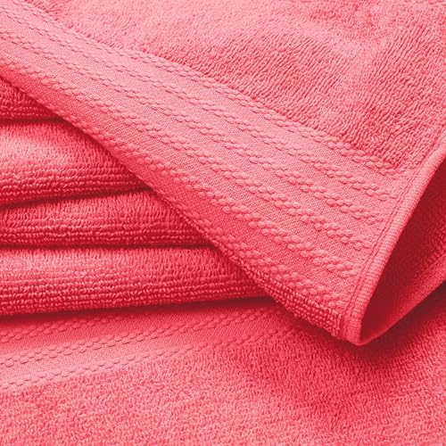 GLAMBURG Premium Cotton 4 Pack Bath Towel Set - Image 2