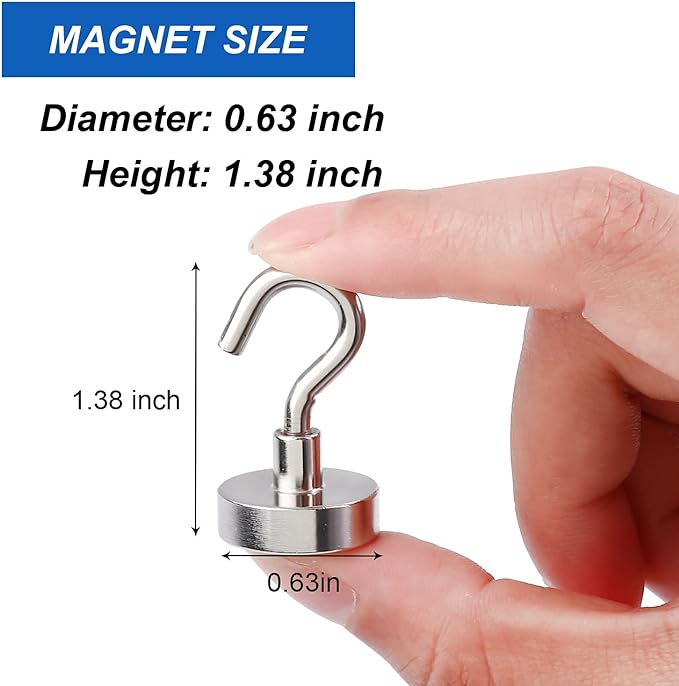 LOVIMAG Magnetic Hooks for Cruise Essentials 2026 Cabins Door 30 Pack-30LBS - Image 2