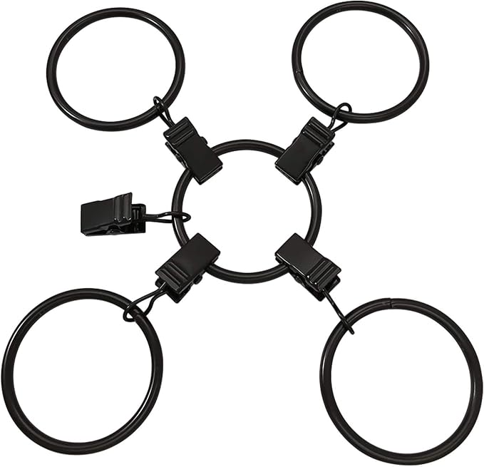 100 Pack Metal Curtain Rings - Image 8