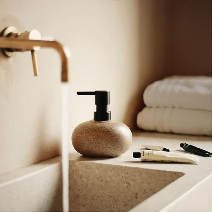 10oz Ceramic Hand Soap Dispenser, Elegant Liquid Soap Dispenser - Image 2