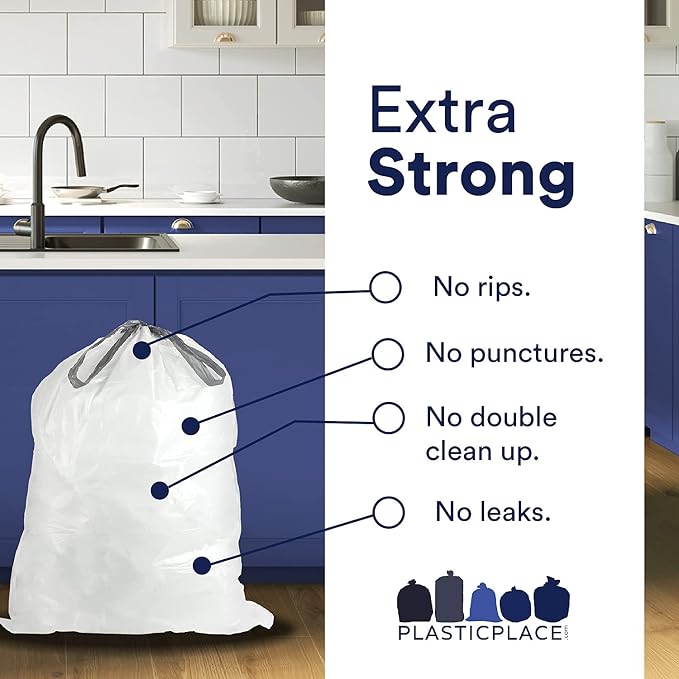Plasticplace Custom Fit Trash Bags, Compatible - Image 3