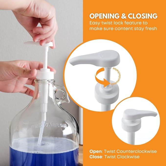 Half-Gallon Laundry Detergent Dispenser Glass - Image 6
