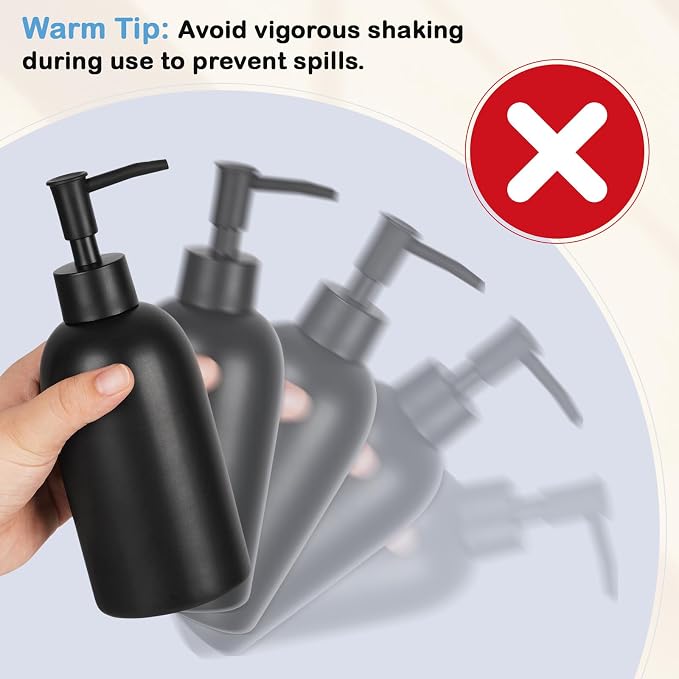 14OZ Hand and Dish Soap Dispenser Set - Image 8