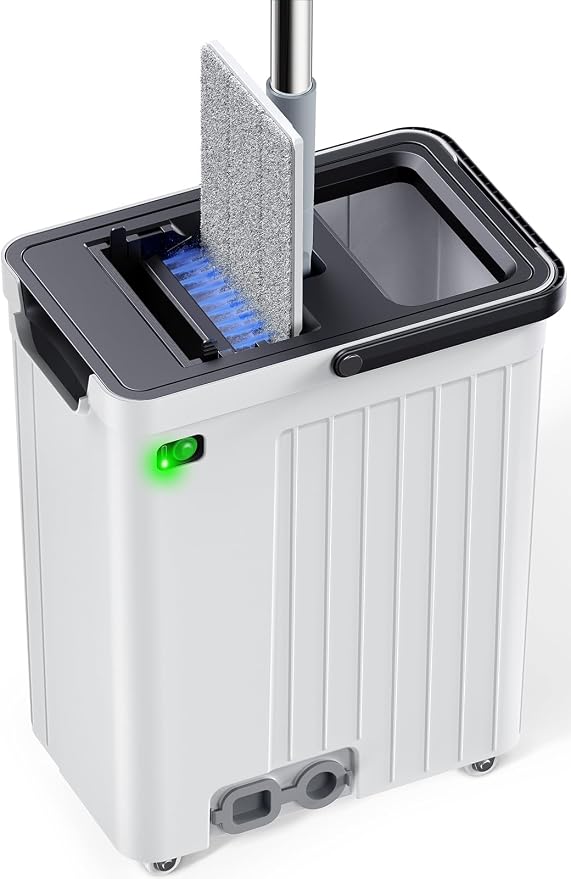 Mop and Bucket Set | Auto-Spray Cleaning | Dirty Water Separation - Image 9