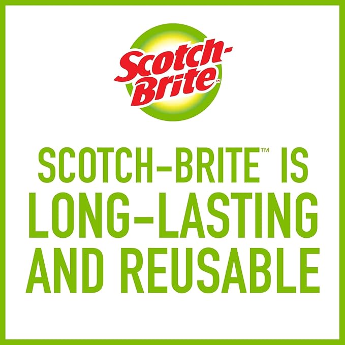 Scotch-Brite Soap Control Dishwand Brush Refills, Non-Scratch Scrub Brush Heads - Image 4