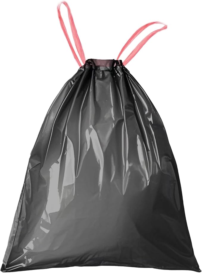 WAIKAS 13 Gallon Trash Bags Drawstring, Garbage Bags, 1.99Mil Thickness by BUYITNOW