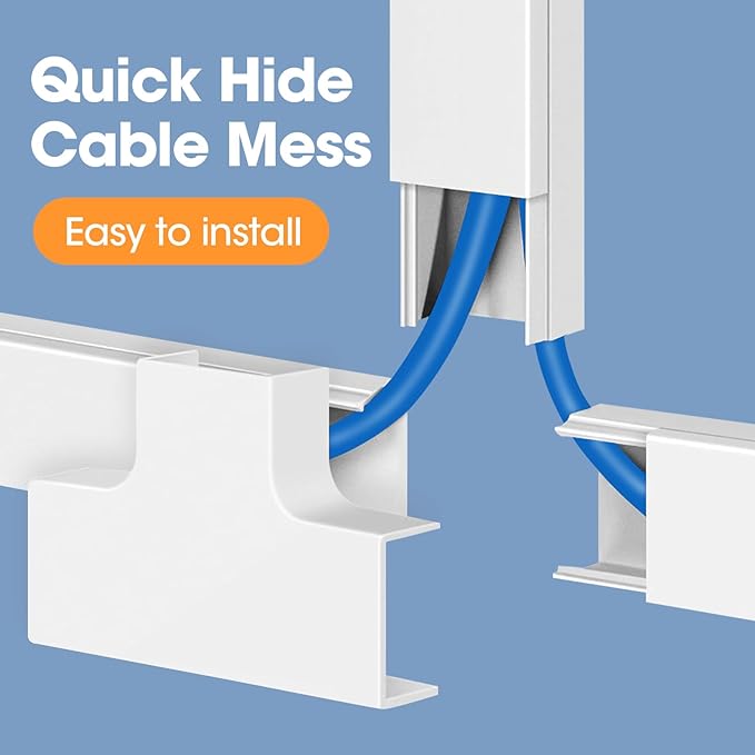 1000in Cord Hider Kit, Cord Covers - Image 4