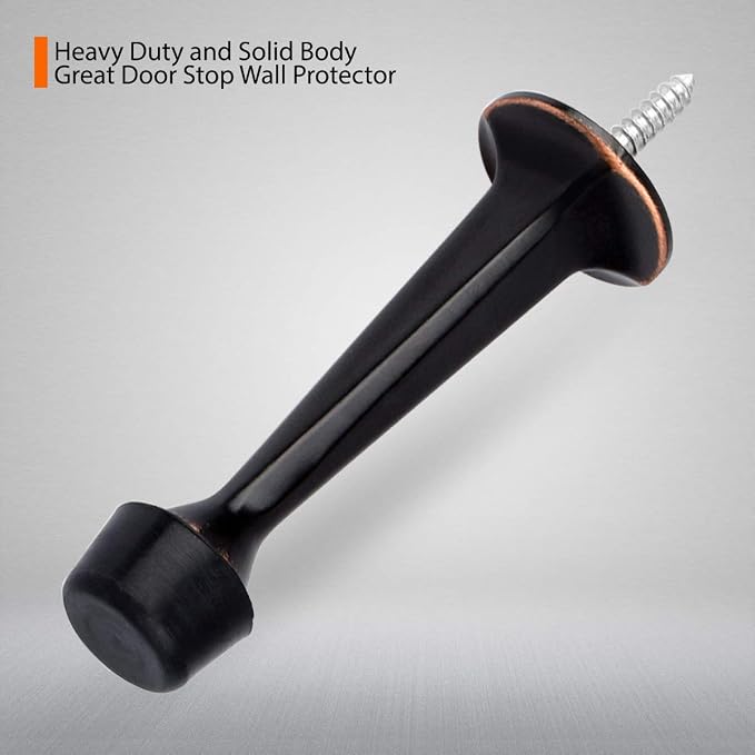 16 Pack Solid Rigid Door Stops - Image 2