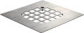 Danco 11045 Snap-In Shower Strainer & Drain Cover, Brushed Nickel by DANCO