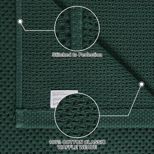 Homaxy 16 Pack 100% Cotton Kitchen Towels and Dishcloths Set - Image 2