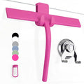 Silicone Shower Squeegee with 3-in-1 No-Drill Mount, Streak-Free & No-Squeak by G%C3%9CTEWERK