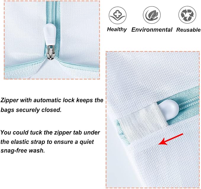 Tenn Well 2Pk 43x35" Extra Large Mesh Laundry Bags Jumbo - Image 4