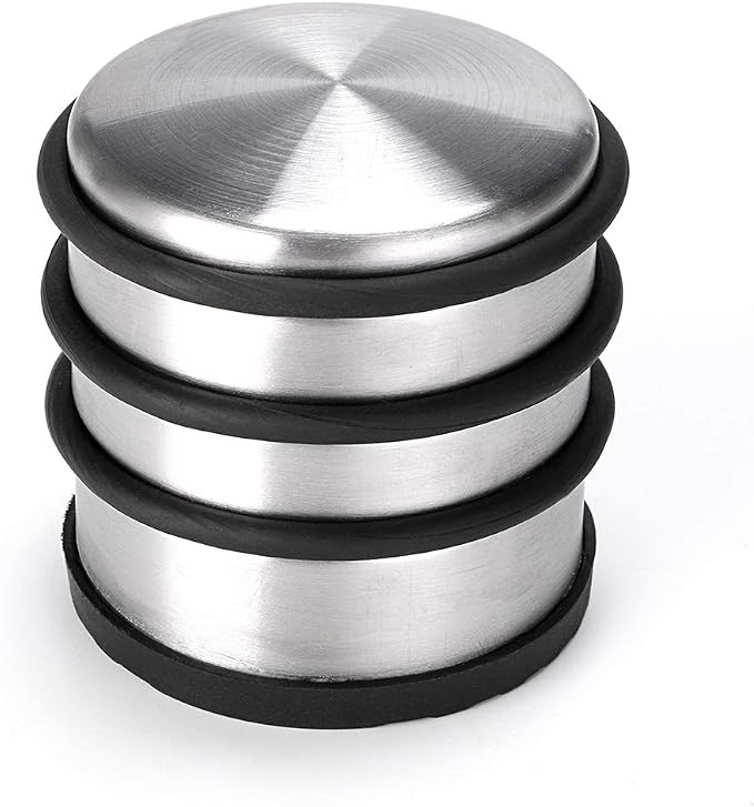 Sumnacon Heavy Duty Floor Door Stopper No Drill, Durability Stainless Steel by Sumnacon