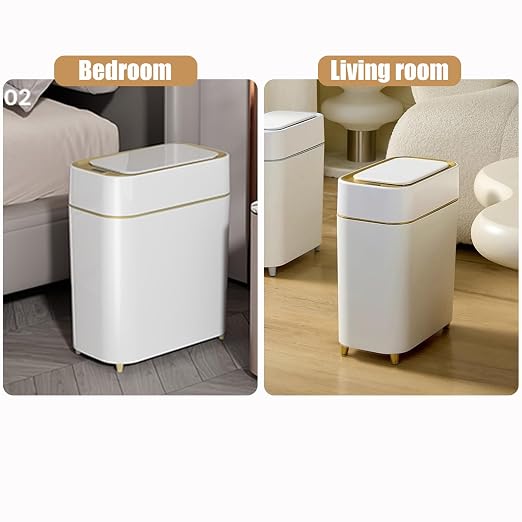 2-Pack - Automatic Compact Trash Can - Smart Garbage Can | Waste Basket - Image 4