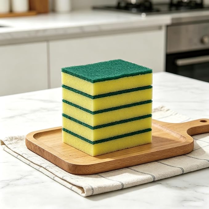 AIDEA Sponges Kitchen, 24-PK Heavy Duty Dish Sponges Kitchen, Scrub Sponges | - Image 2