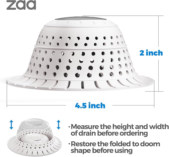 Shower Drain Hair Catcher Bathtub Drain Strainer Sink Drain Protector | - Image 5