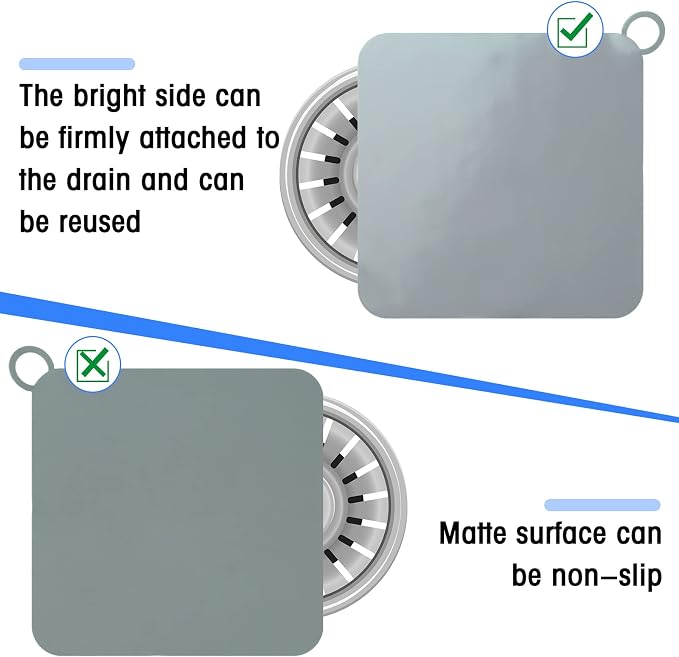 6 Pack Drain Covers for Bugs, 6 X 6 Inch, Anti Odor and Cockroach, Kitchen - Image 3