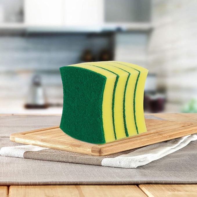 AIDEA Sponges Kitchen, 50-PK Heavy Duty Dish Sponge Kitchen, Scrub Sponges | - Image 2