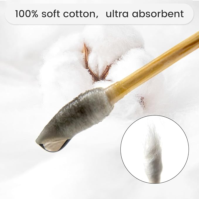 PINGMIC Gun Cleaning Swabs, Precision Cleaning, Pointed Tips - Image 2