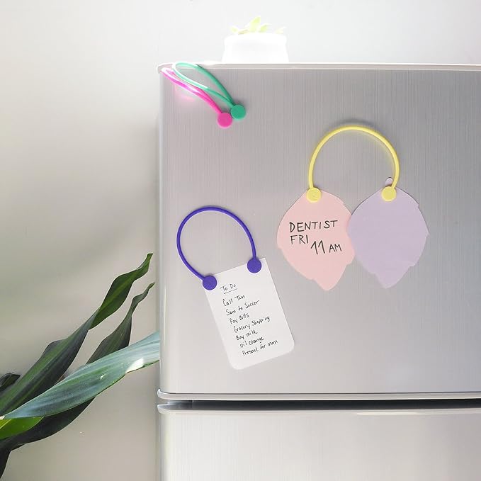 SMART&COOL Reusable Silicone Magnetic Cable Ties, Holding Stuff, Book Markers - Image 3