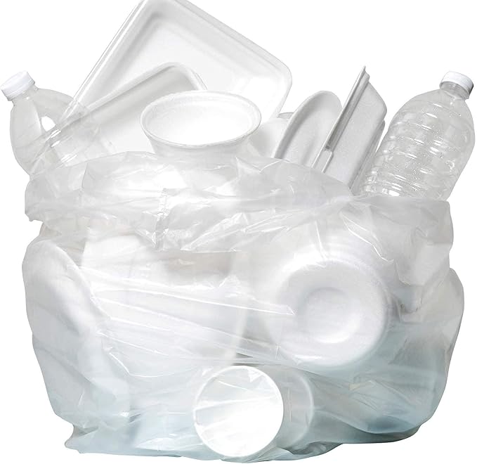 Aluf Plastics High Density Trash Bags, 33 Gallon, 16 Micron, - Image 4