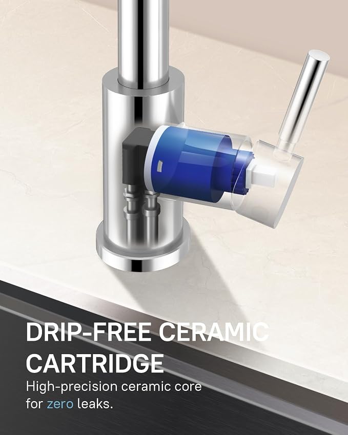 WEWE Pull-Down Kitchen Faucet - Image 4