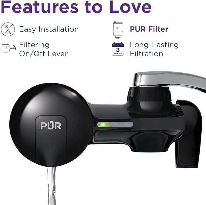 PUR Horizontal Faucet Mount Water Filtration System - Image 4