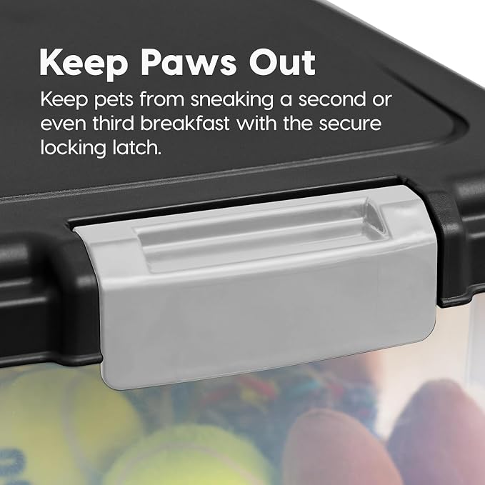 IRIS USA Dog Food Storage Container, Made in USA | Wheels - Image 7