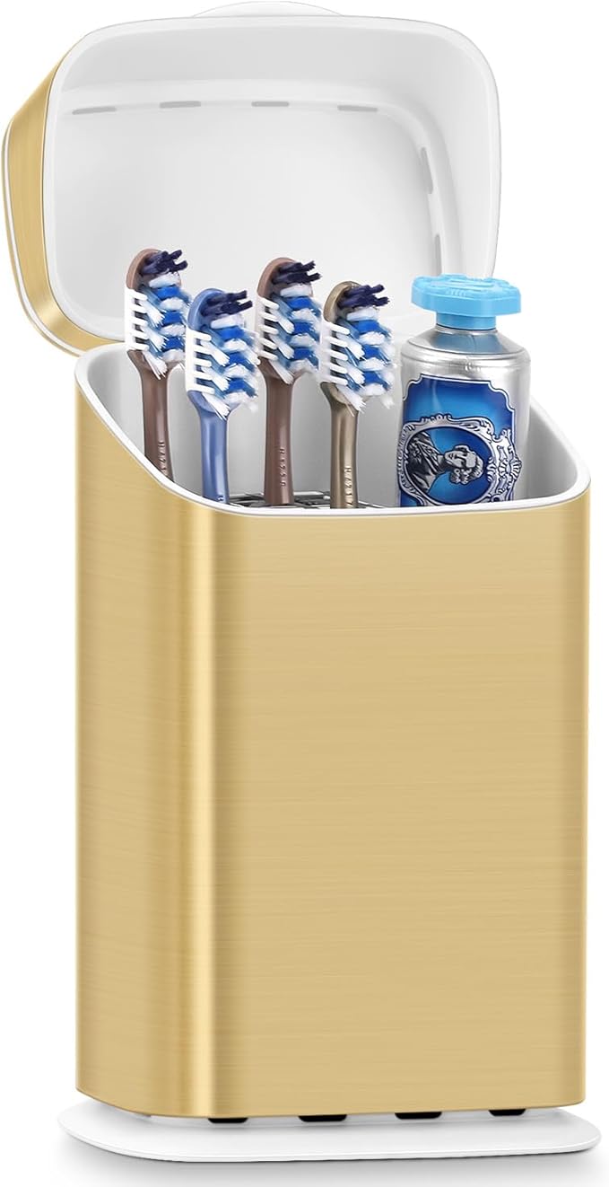 GFWARE Gold Bathroom Toothbrush Holder by GFWARE